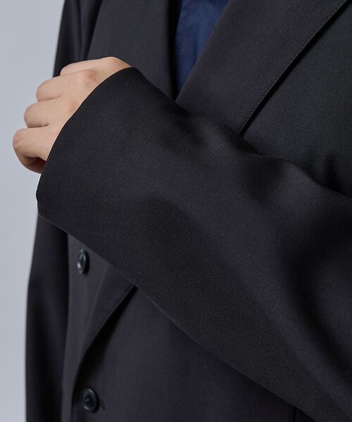 ABAHOUSE / アバハウス テーラードジャケット | 【AH ABAHOUSE】クロップド ダブルテーラードジャケット / セットアッ | 詳細12