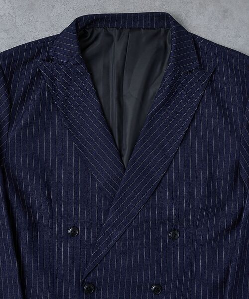 ABAHOUSE / アバハウス テーラードジャケット | 【AH ABAHOUSE】クロップド ダブルテーラードジャケット / セットアッ | 詳細25