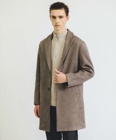 ABAHOUSE / アバハウス アウター | 【スエードライク】ボンディング チェスターコート