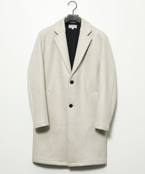 ABAHOUSE / アバハウス アウター | 【スエードライク】ボンディング チェスターコート | 詳細3
