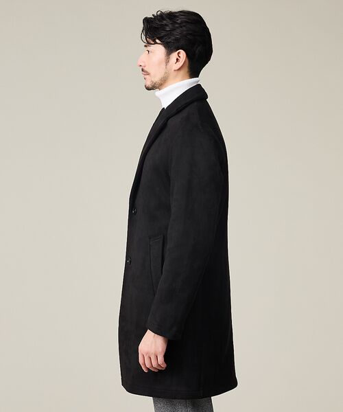 ABAHOUSE / アバハウス アウター | 【スエードライク】ボンディング チェスターコート | 詳細10