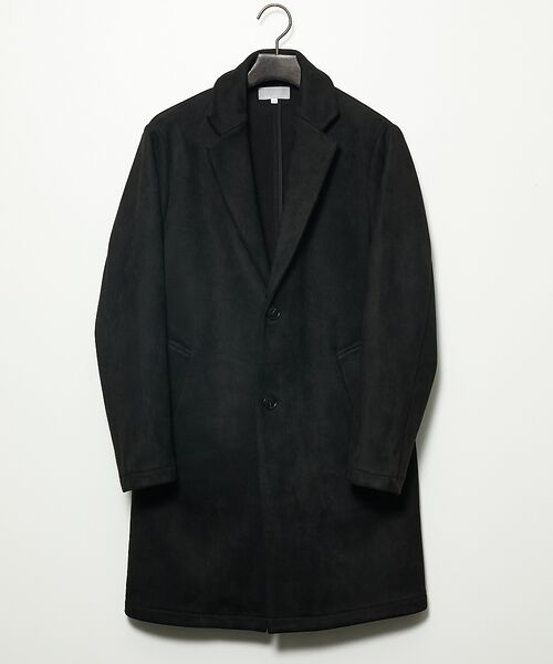 ABAHOUSE / アバハウス アウター | 【スエードライク】ボンディング チェスターコート | 詳細19