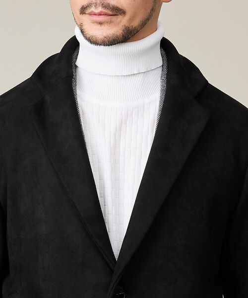 ABAHOUSE / アバハウス アウター | 【スエードライク】ボンディング チェスターコート | 詳細12