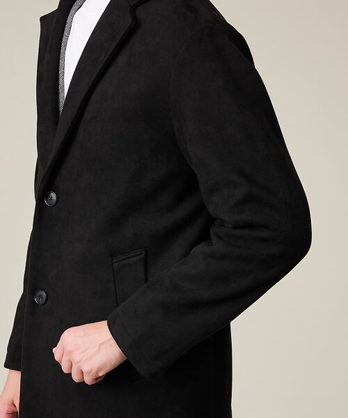 ABAHOUSE / アバハウス アウター | 【スエードライク】ボンディング チェスターコート | 詳細13