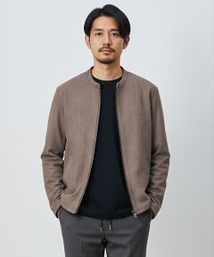 ABAHOUSE / アバハウス ブルゾン | 【スエードライク】シングルライダース ブルゾン