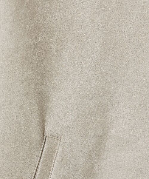 ABAHOUSE / アバハウス ブルゾン | 【スエードライク】シングルライダース ブルゾン | 詳細1