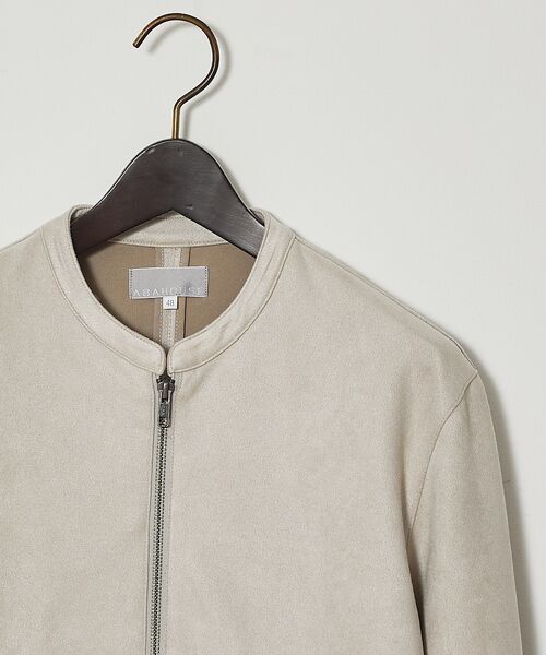 ABAHOUSE / アバハウス ブルゾン | 【スエードライク】シングルライダース ブルゾン | 詳細2