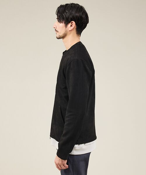 ABAHOUSE / アバハウス ブルゾン | 【スエードライク】シングルライダース ブルゾン | 詳細6