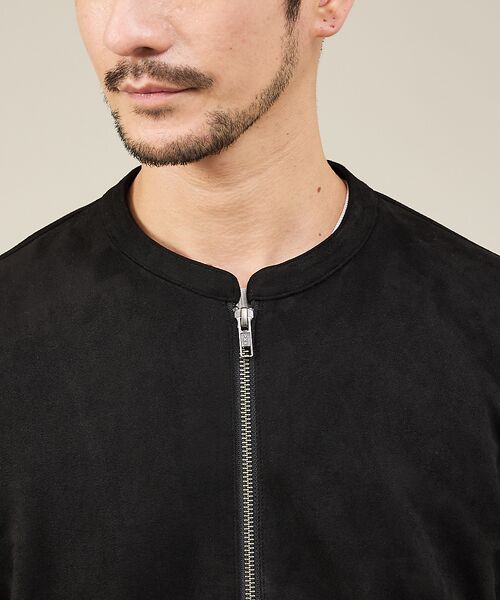 ABAHOUSE / アバハウス ブルゾン | 【スエードライク】シングルライダース ブルゾン | 詳細8