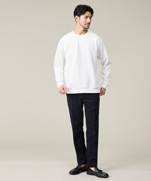 ABAHOUSE / アバハウス スラックス・ドレスパンツ | 【WINTER SHIELD】カシミヤタッチ スラックス / セットアップ対応 | 詳細11