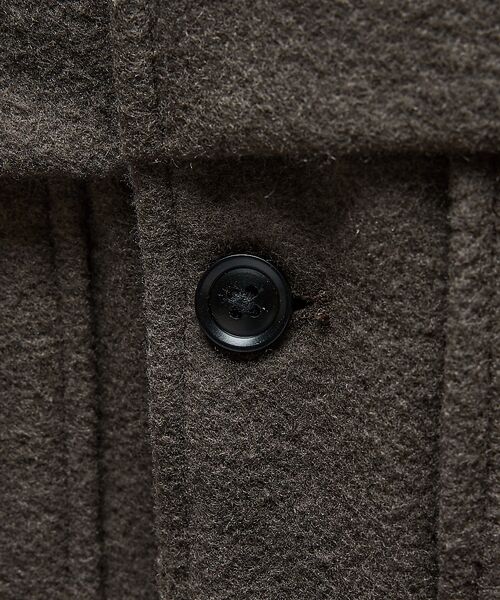 ABAHOUSE / アバハウス ブルゾン | 【セットアップ対応】ウールミルド CPOシャツブルゾン/ ボックスシルエット | 詳細3