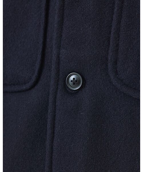 ABAHOUSE / アバハウス ブルゾン | 【セットアップ対応】ウールミルド CPOシャツブルゾン/ ボックスシルエット | 詳細13