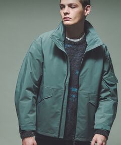 ABAHOUSE / アバハウス ブルゾン | TAIONライナー スタンドカラー　シェルジャケット / ショートブルゾン