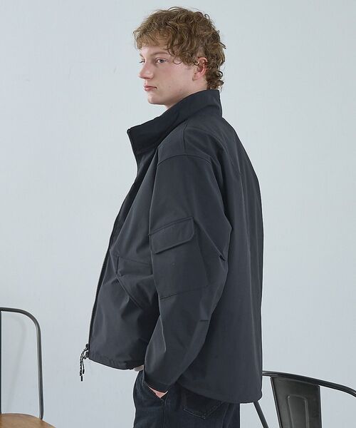 ABAHOUSE / アバハウス ブルゾン | TAIONライナー スタンドカラー　シェルジャケット / ショートブルゾン | 詳細30