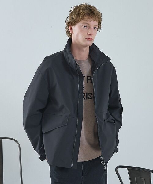 ABAHOUSE / アバハウス ブルゾン | TAIONライナー スタンドカラー　シェルジャケット / ショートブルゾン | 詳細28