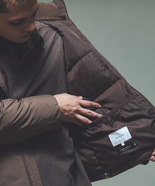 ABAHOUSE / アバハウス ダウンジャケット・ベスト | 【LIMONTA】700FP フーデットダウンジャケット / ショートブルゾン【 | 詳細6