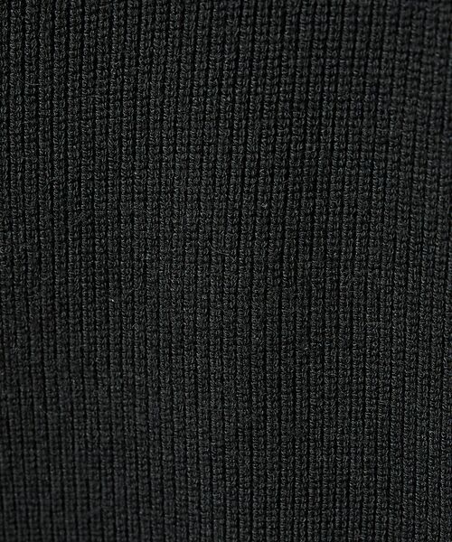 ABAHOUSE / アバハウス ニット・セーター | 12ゲージ 畦編み ドライバーズニット / ダブルジップ | 詳細11