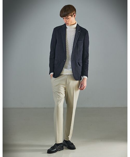 ABAHOUSE / アバハウス その他パンツ | 【コスミカルウォーム】 ノータック イージースラックス / スリムシルエット | 詳細15