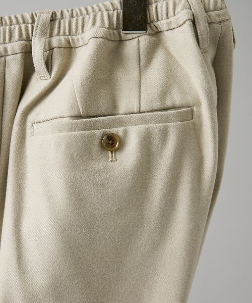 ABAHOUSE / アバハウス その他パンツ | 【コスミカルウォーム】 ノータック イージースラックス / スリムシルエット | 詳細4