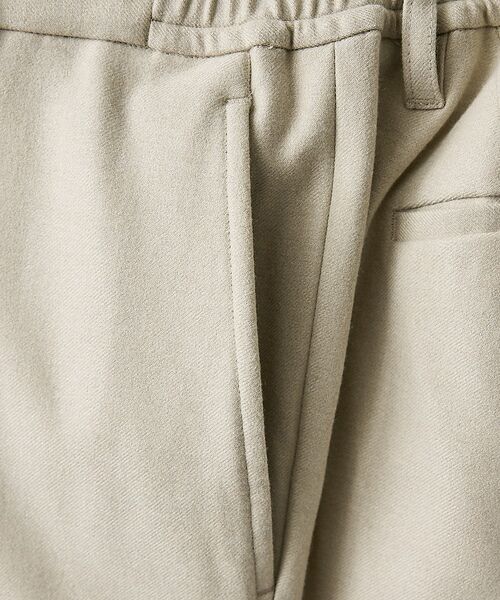 ABAHOUSE / アバハウス その他パンツ | 【コスミカルウォーム】 ノータック イージースラックス / スリムシルエット | 詳細5