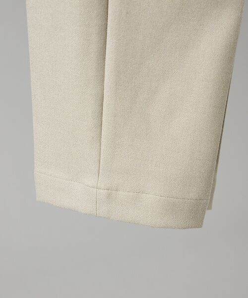 ABAHOUSE / アバハウス その他パンツ | 【コスミカルウォーム】 ノータック イージースラックス / スリムシルエット | 詳細8