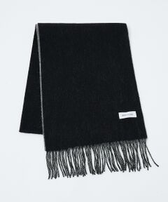 ABAHOUSE / アバハウス マフラー・ショール・スヌード・ストール | ウール×カシミヤ リバーシブル マフラー / ON・OFF兼用