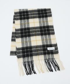 ABAHOUSE / アバハウス マフラー・ショール・スヌード・ストール | ウール×カシミヤ　チェック マフラー / ON・OFF兼用