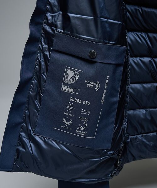 ABAHOUSE / アバハウス ダウンジャケット・ベスト | 【CAPE HORN】TONGARIKI フーデット コンビダウンジャケット | 詳細7