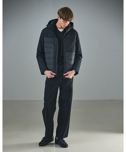 ABAHOUSE / アバハウス ダウンジャケット・ベスト | 【CAPE HORN】TONGARIKI フーデット コンビダウンジャケット | 詳細15