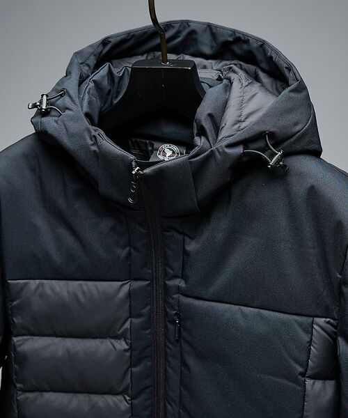 ABAHOUSE / アバハウス ダウンジャケット・ベスト | 【CAPE HORN】TONGARIKI フーデット コンビダウンジャケット | 詳細4