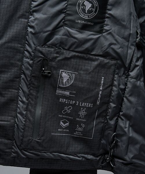 ABAHOUSE / アバハウス ダウンジャケット・ベスト | 【CAPE HORN】ANTARTICA シンサレート中綿ブルゾン / フーデッ | 詳細16