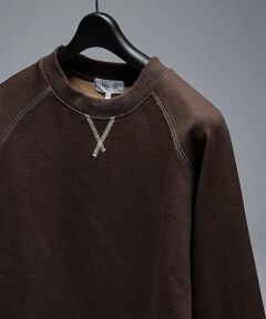 ABAHOUSE / アバハウス スウェット | リバーフリース カラースウェット プルオーバー / セットアップ対応