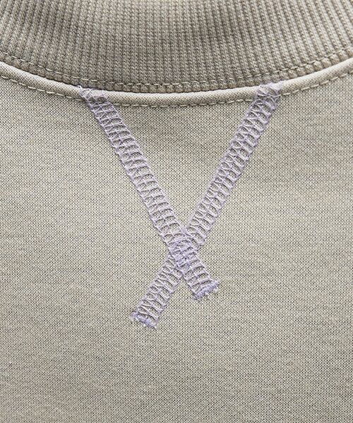 ABAHOUSE / アバハウス スウェット | リバーフリース カラースウェット プルオーバー / セットアップ対応 | 詳細1