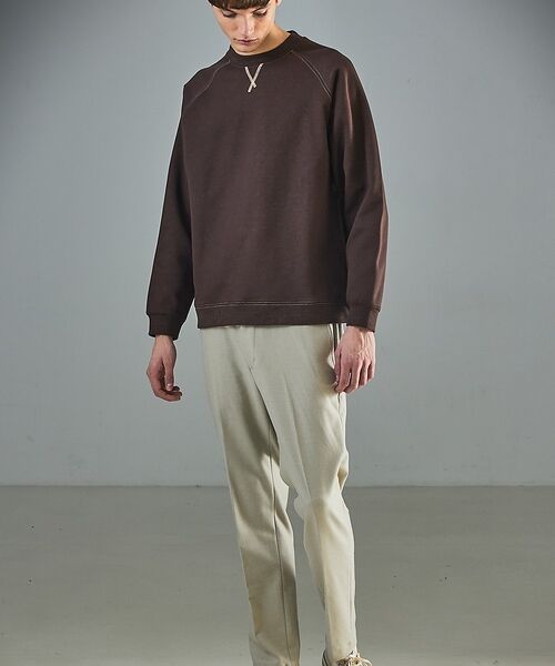 ABAHOUSE / アバハウス スウェット | リバーフリース カラースウェット プルオーバー / セットアップ対応 | 詳細16