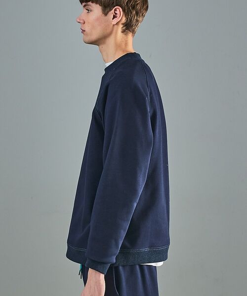 ABAHOUSE / アバハウス スウェット | リバーフリース カラースウェット プルオーバー / セットアップ対応 | 詳細21