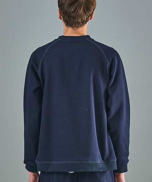 ABAHOUSE / アバハウス スウェット | リバーフリース カラースウェット プルオーバー / セットアップ対応 | 詳細22