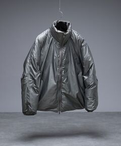 ABAHOUSE / アバハウス ダウンジャケット・ベスト | リバーシブル　シャーリング パデッドブルゾン / 中綿ジャケット / 撥水【予約