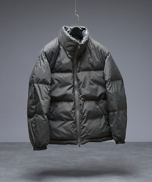 ABAHOUSE / アバハウス ダウンジャケット・ベスト | リバーシブル　シャーリング パデッドブルゾン / 中綿ジャケット / 撥水【予約 | 詳細13