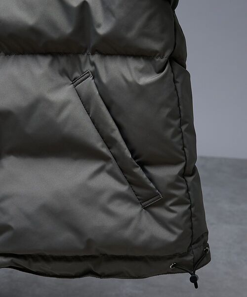 ABAHOUSE / アバハウス ダウンジャケット・ベスト | リバーシブル　シャーリング パデッドブルゾン / 中綿ジャケット / 撥水【予約 | 詳細15