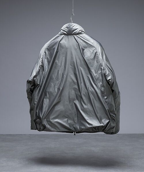 ABAHOUSE / アバハウス ダウンジャケット・ベスト | リバーシブル　シャーリング パデッドブルゾン / 中綿ジャケット / 撥水【予約 | 詳細2