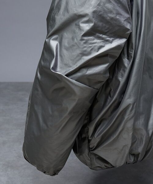 ABAHOUSE / アバハウス ダウンジャケット・ベスト | リバーシブル　シャーリング パデッドブルゾン / 中綿ジャケット / 撥水【予約 | 詳細7