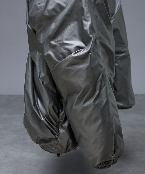 ABAHOUSE / アバハウス ダウンジャケット・ベスト | リバーシブル　シャーリング パデッドブルゾン / 中綿ジャケット / 撥水【予約 | 詳細8