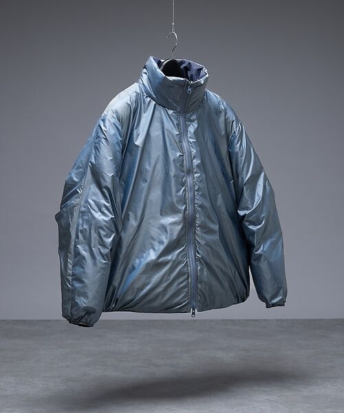 ABAHOUSE / アバハウス ダウンジャケット・ベスト | リバーシブル　シャーリング パデッドブルゾン / 中綿ジャケット / 撥水【予約 | 詳細18