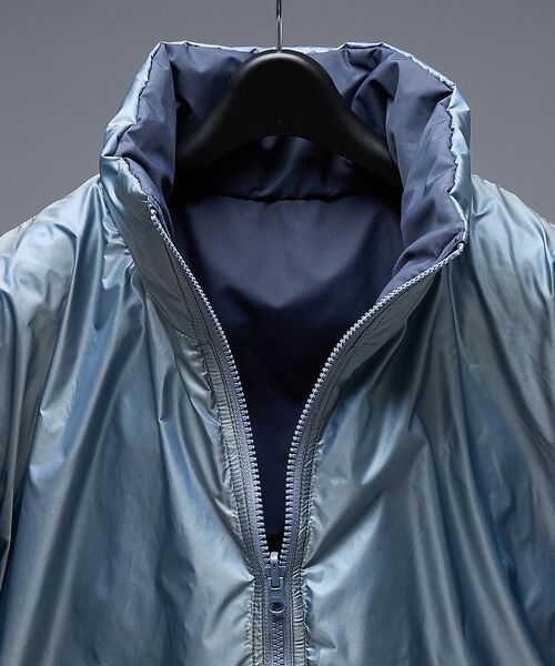 ABAHOUSE / アバハウス ダウンジャケット・ベスト | リバーシブル　シャーリング パデッドブルゾン / 中綿ジャケット / 撥水【予約 | 詳細19