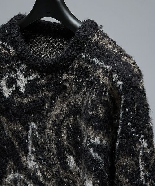 ABAHOUSE / アバハウス ニット・セーター | ループシャギー マーブル グラデーションニット | 詳細24