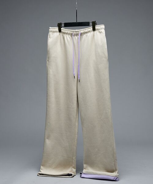 ABAHOUSE / アバハウス パンツ | リバーフリース カラースウェットパンツ / イージーパンツ / セットアップ対応 | 詳細3