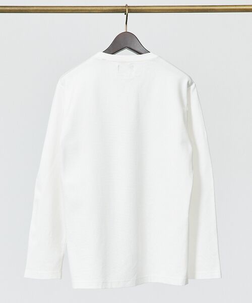 ABAHOUSE / アバハウス Tシャツ | Eco Vero ストレッチポンチ ロンT / クルーネック | 詳細3