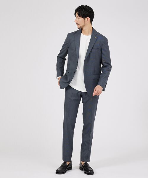 ABAHOUSE / アバハウス Tシャツ | Eco Vero ストレッチポンチ ロンT / クルーネック | 詳細5