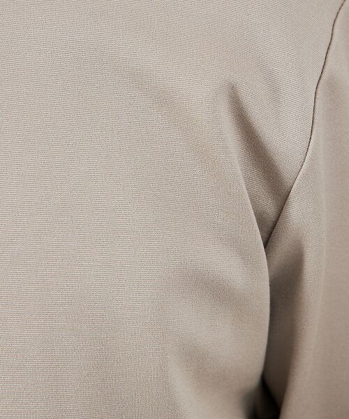 ABAHOUSE / アバハウス Tシャツ | Eco Vero ストレッチポンチ ロンT / クルーネック | 詳細11