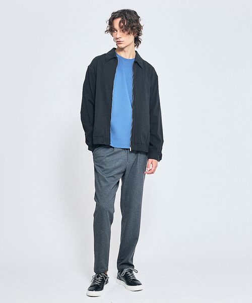 ABAHOUSE / アバハウス Tシャツ | Eco Vero ストレッチポンチ ロンT / クルーネック | 詳細15